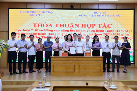 Ký kết thỏa thuận hợp tác giữa Bệnh viện và Sở Y tế 